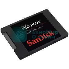 Твердотельный накопитель SanDisk SSD PLUS 2,5” SATA 1Tb, SDSSDA-1T00-G28, 1 year