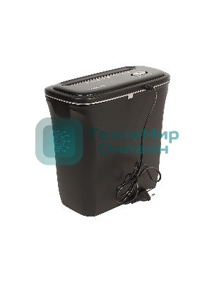 Шредер ГЕЛЕОС УД14-4, (DIN P-4), фрагмент 3,9х30мм, 6-8 лист (70г/м2), скобы, 14 литров 