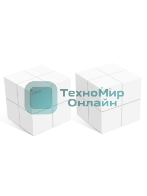 Маршрутизатор Tenda nova MW6 (2 роутера) АС1200 Двухдиапазонная Wi-Fi Mesh система, 2 порта gigabit ethernet RJ45