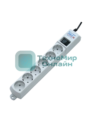 Сетевой фильтр ZIS Фильтр Pilot - S 5 евро, 1 росс. 10 м