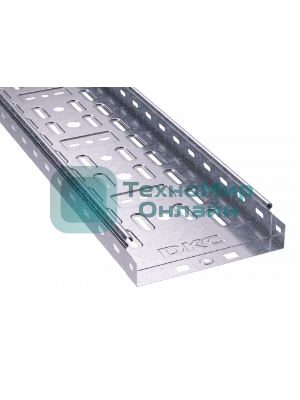 Лоток листовой перфорированный 200х50 L3000 сталь 0.8мм ДКС 35264