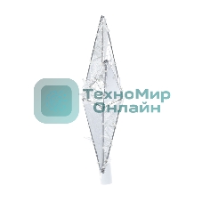 Светодиодная фигура Neon-night Звезда 100 см, 200 светодиодов, с трубой и подвесом, цвет свечения белый