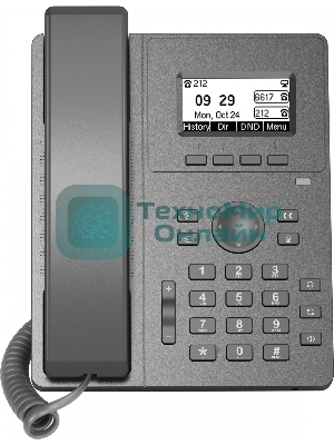 Телефон IP Flyingvoice P10W серый (упак.:1шт)