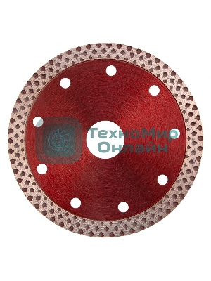 Диск алмазный отрезной Matrix сплошной, 115 х 22,2 мм, сухое/мокрое резание