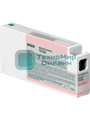 Картридж струйный Epson C13T636600 светло-пурпурный (700 мл) для Epson St Pro 7900/9900
