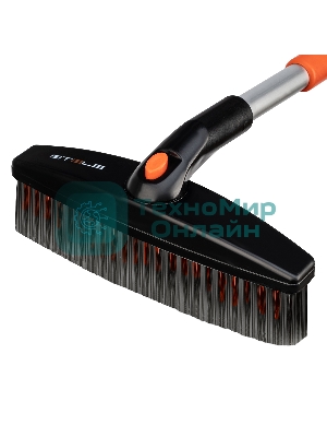 Щетка-сметка для снега со скребком телескопическая 730-1000 мм Stels