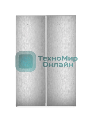 Холодильник Liebherr XRFsf 5220-22 001 (SFNsfd 5227-22 001 + SRsfd 5220-22 001) серебристый двухкамерный 398/271л морозилка сбоку, No Frost, Side by Side