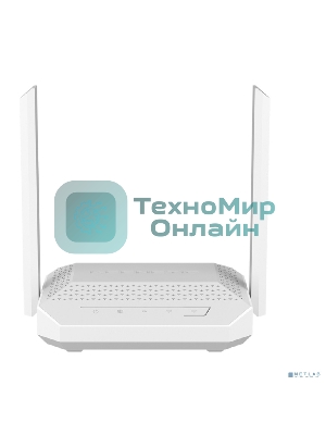 Гигабитный интернет-центр Keenetic Racer KN-4010 с Mesh Wi-Fi 6 AX3000, 2 портами Gigabit Ethernet и переключателем режима роутер/ретранслятор