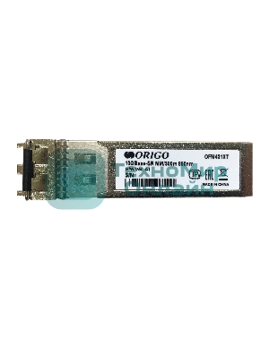 Трансивер ORIGO OFM431XT SFP+ Transceiver, 10Gbase-SR, Duplex LC, 850nm, Multi-mode, 300M