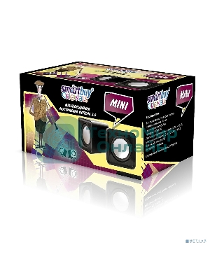 Акустическая система Smartbuy MINI, мощность 4Вт, USB,черные SBA-2800