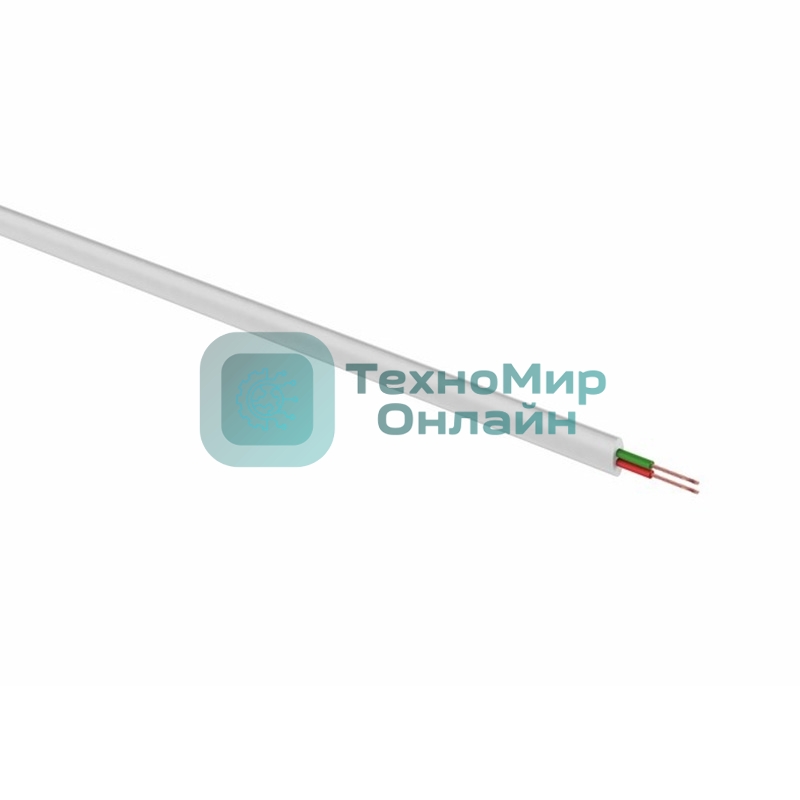 Кабель Rexant телефонный 2 жилы, 100 м., белый, (ШТЛП-2)