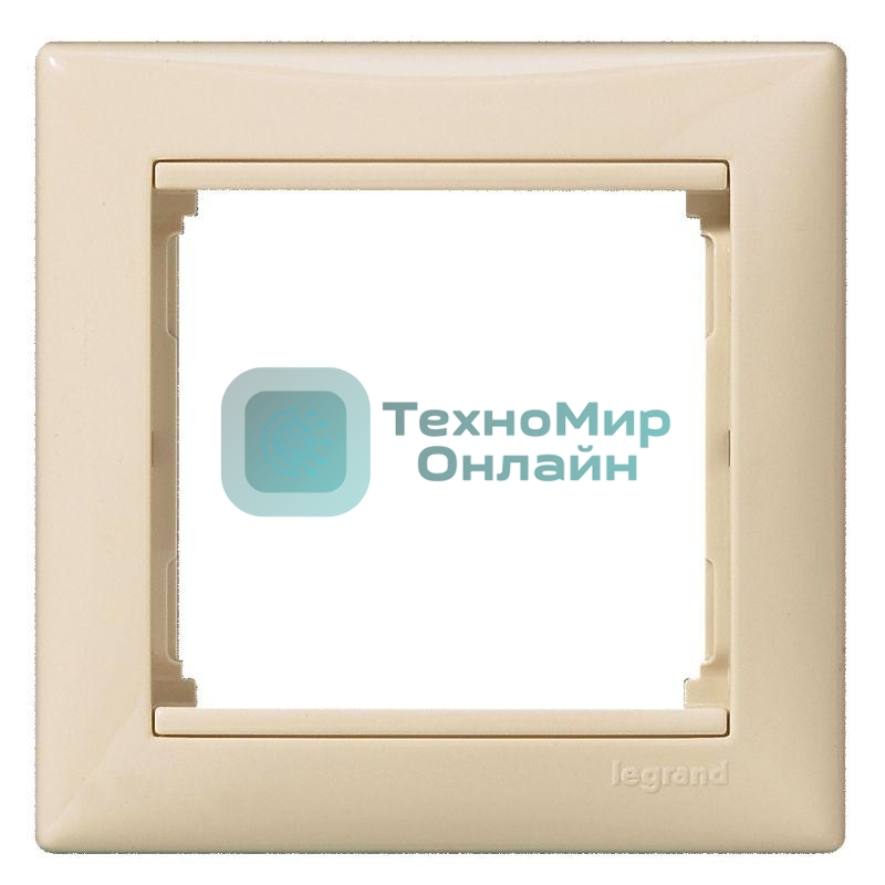 Рамка 1-м Valena горизонт. сл. кость (DIY-упак.) Legrand 695631