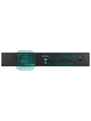 Коммутатор D-Link DGS-1010MP/A1A, L2 Unmanaged Switch with 9 10/100/1000Base-T portsand 1 1000Base-X SFPports(8 PoE ports 802.3af/802.3at (30 W), PoE Budget 125 W)