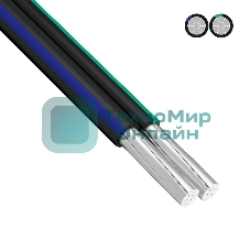 Провод Rexant СИП-4 2x16,0 мм², длина 25 метров, ГОСТ