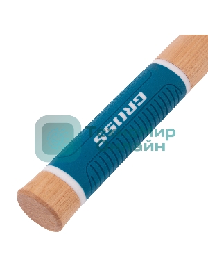 Молоток-гвоздодер Gross AMERICAN HICKORY 560 г, угол 75, магнит, обрезиненная рукоятка