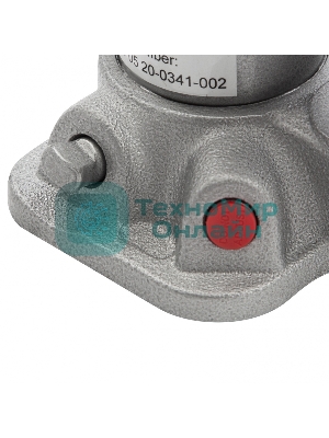 Домкрат Matrix бутылочный 2т h подъема 181–345мм