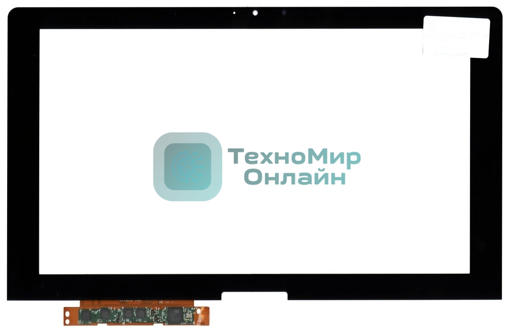 Сенсорное стекло (тачскрин) для Toshiba Satellite U920T, черное