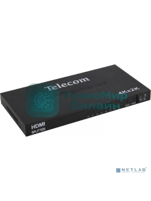 Разветвитель Telecom HDMI 1=>8 4k@30 HZ TTS7010