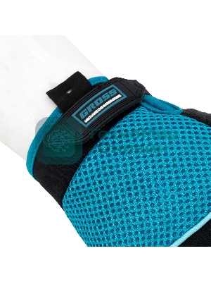 Перчатки комбинированные облегченные Gross открытые пальцы, AKTIV, размер L (9)