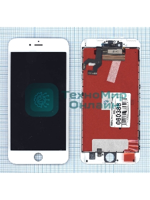 Дисплей для iPhone 6S Plus в сборе с тачскрином (Tianma), белый