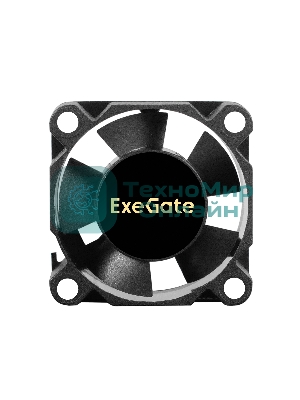 Вентилятор для корпуса ExeGate ExtraPower EP03010S3P-5 черный, 30 мм, 12000 об/мин, 33 дБ, 3 pin