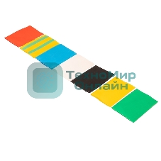 Набор термоусаживаемых трубок Rexant №22 ТУТ нг 35/17,5 мм, 7 цветов (упак. 21 шт. по 10 см)