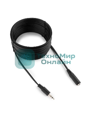 Кабель аудио удлинит. Gembird, Jack3.5, 5м