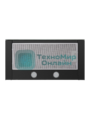 Вытяжка встраиваемая Maunfeld Ouse Touch Glass 60 черный, 60 см, 750 куб. м/ч, 48 дБ