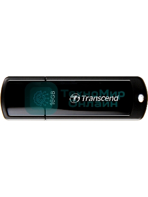 Флешка USB Transcend JetFlash 700 (TS16GJF700), 16Gb, USB 3.0, R/W 70/20, черный