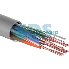 Кабель UTP PROconnect 4PR 24AWG, CU (медь), CAT5E, 100 МГц, PVC, серый, бухта 25 м