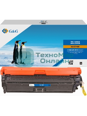 Картридж лазерный G&G GG-CE740A черный (7000 стр.) для HP LJ CP5220/CP5221/CP5223/CP5225