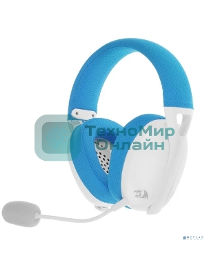 Гарнитура Redragon Ire Pro голубой, беспроводная + проводная, Bluetooth / USB, до 25 ч