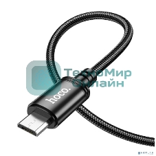 Кабель HOCO X89/USB кабель Micro/1m/2,4A/черный
