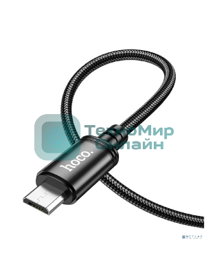Кабель HOCO X89/USB кабель Micro/1m/2,4A/черный