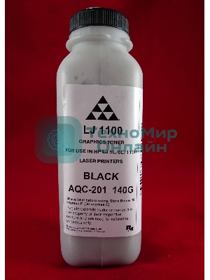 Тонер HP LJ 1100/1150/3100/5L/6L (фл.140г.) (AQC-США фас России)