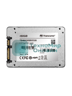Накопитель SSD Transcend 220S, 480GB, 2.5