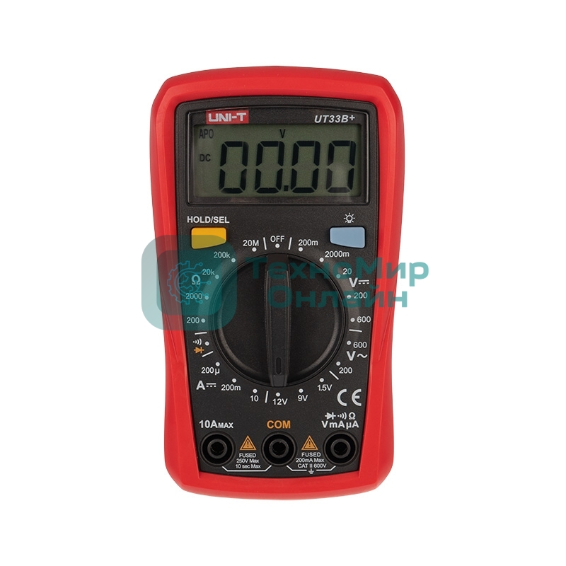 Портативный мультиметр UNI-T UT33B+