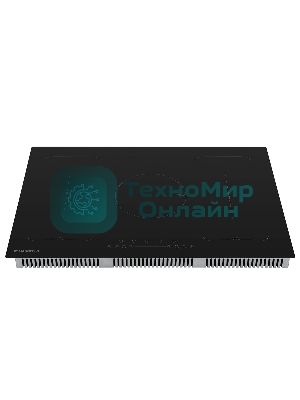 Индукционная варочная панель Maunfeld EVI.775-FL2-BK, конфорок: 5 шт., стеклокерамика, независимая, черный