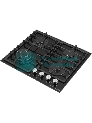 Газовая варочная панель HOMSair HGG646BK