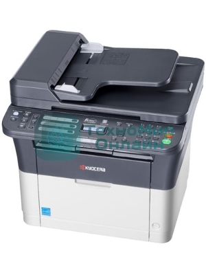МФУ лазерное Kyocera Ecosys FS-1125MFP (1102M73RU0/1102M73RUV/1102M73RU2/1102M73NX2/1102M73DZ2), A4, ч/б, печ. до 25 стр/мин., скан. до 18 стр/мин. (ч/б) 6 стр/мин. (цвет), 600 x 600 dpi, USB, RJ-45