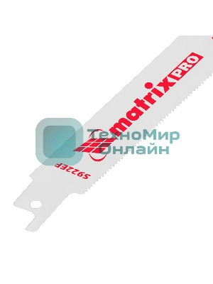 Полотна по металлу Matrix для сабельной пилы S922EF 125/1,4 мм, Bimetal, 2 шт., PRO