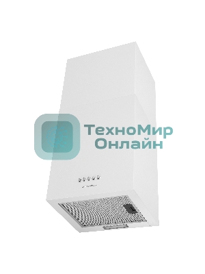Вытяжка пристенная островная Maunfeld Box Push 40 белый, 40 см, 1000 куб. м/ч, 60 дБ