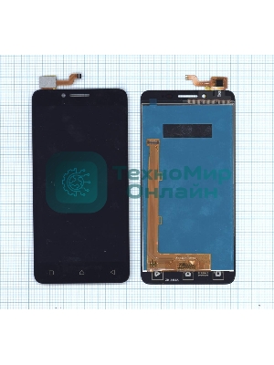 Дисплей для Lenovo A6600 A6800 черный