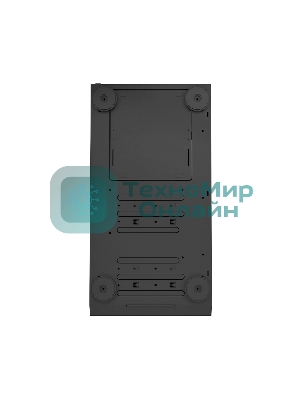 Корпус PCCooler ME200 MESH BK, Midi-Tower, чёрный, 3 x 120 мм