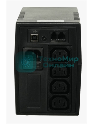 Источник бесперебойного питания линейно-интерактивный Связь инжиниринг, 800ВА/480Вт, напольный, 4*IEC320-C13, USB, 2 года гарантия, МПТ,