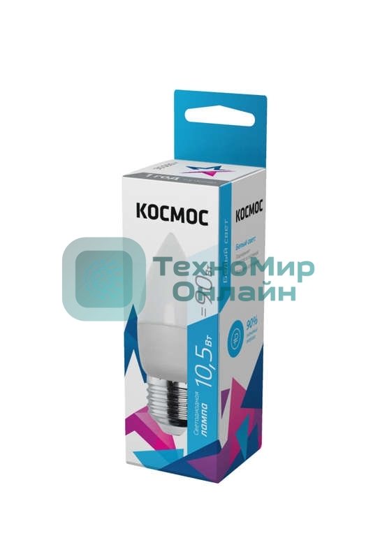 Лампа светодиодная Космос LED BASIC CN 10.5Вт 220В E27 4500К