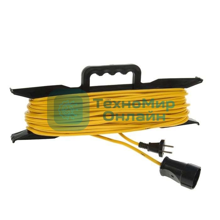 Удлинитель-шнур на рамке 1х20м без заземл. 10А IP20 1.3 кВт Союз 481S-5102