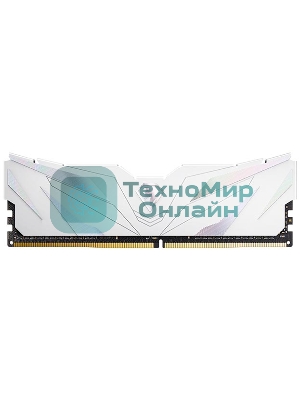 Оперативная память NETAC, DDR4, 8GB (1x8GB), 3600MHz, CL18, DIMM, с радиатором, белый