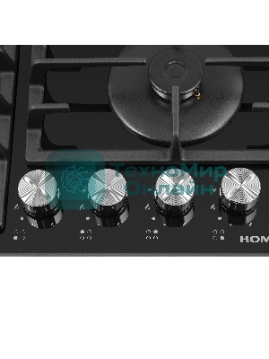 Газовая варочная панель HOMSair HGG646BK