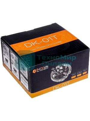 Кулер Cooler ID-Cooling ID-CPU-DK-01T серебристый 92мм алюминий 2200rpm 24db 3-pin 95W 52мм